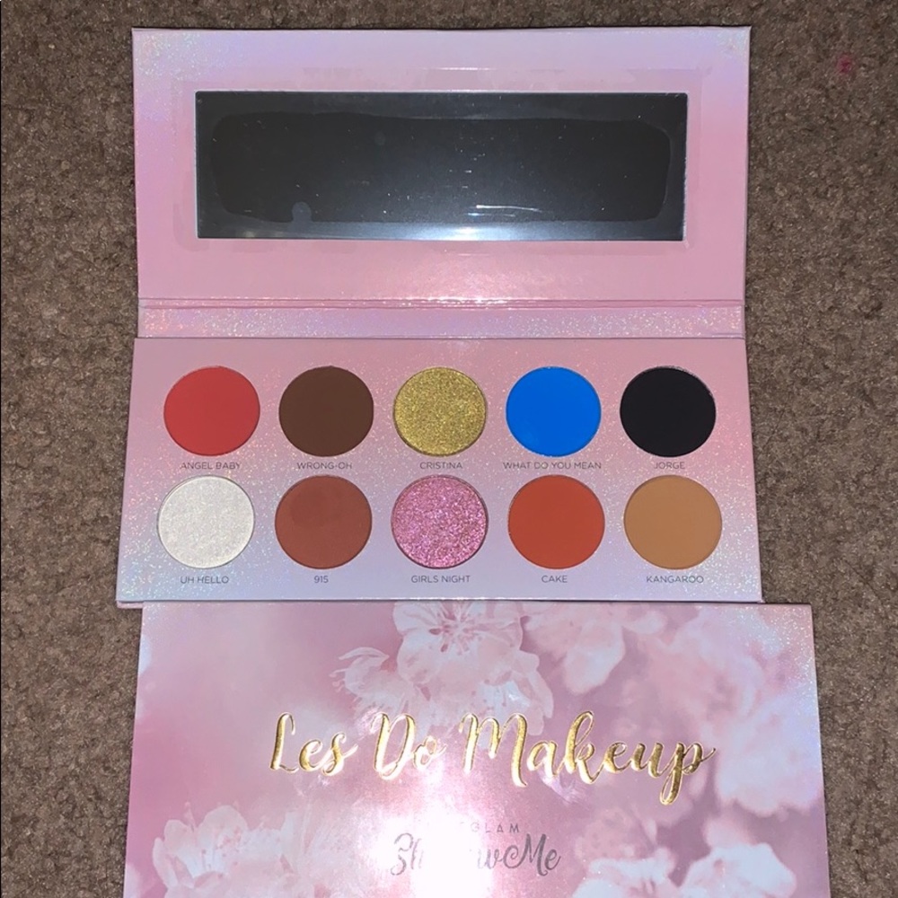 Les do makeup x Liveglam 10 shadow palette
